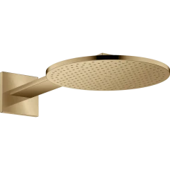 Верхний душ Axor ShowerSolutions, с держателем, 300 мм, 1 jet, полированная бронза арт. 35300130