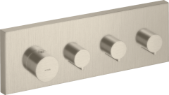 Модуль термостата AXOR ShowerSolutions 360/120, для 3 потребителей, скрытого монтажа, шлифованный никель арт. 10751820