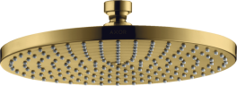 Купить купить верхний душ axor starck 240 1jet, полированное золото арт. 28494990