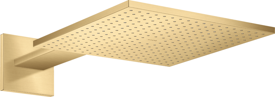 Купить купить верхний душ axor showersolutions 300/300 2jet, с держателем, матовое золото арт. 35318250