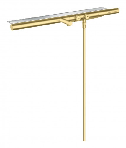 Купить купить термостат для ванны axor showersolutions 800, внешнего монтажа, шлифованная латунь арт. 45420950