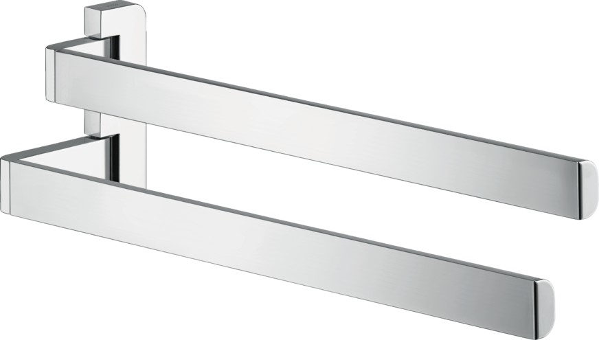 Купить купить двойной полотенцедержатель axor universal softsquare, хром арт. 42821000