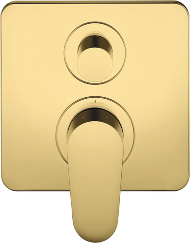 Купить купить смеситель для ванны axor citterio m для скрытого монтажа, полированное золото арт. 34425990