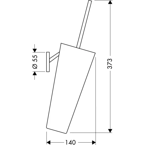 Купить купить набор для wc axor starck, хром арт. 40835000