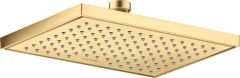 Верхний душ AXOR ShowerSolutions 245/185 1jet, матовое золото арт. 35373250