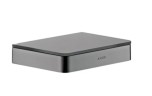 Купить купить полочка axor universal softsquare 150 мм, полированный черный, хром арт. 42840330