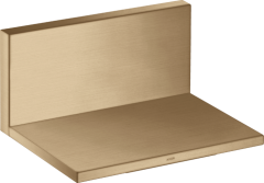 Излив с ливневым потоком AXOR ShowerSolutions 240/120, скрытого монтажа G 3/4, шлифованная бронза арт. 10942140