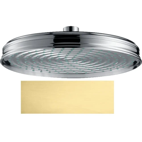 Купить купить верхний душ axor montreux, 240 мм, шлифованная медь арт. 28474950