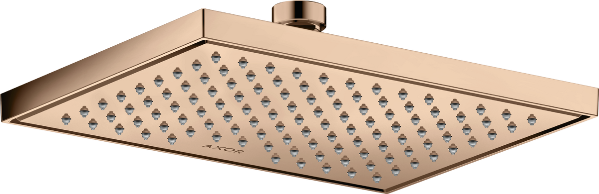 Купить купить верхний душ axor showersolutions 245/185 1jet, полированное красное золото арт. 35373300