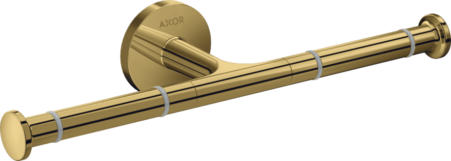 Купить купить держатель туалетной бумаги, 2 рулона axor universal circular, полированное золото арт. 42857990