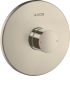 Купить купить смеситель для душа axor uno скрытого монтажа, с рукояткой zero, шлифованный никель арт. 45605820