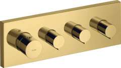 Модуль термостата AXOR ShowerSolutions 360/120, для 3 потребителей, скрытого монтажа, полированное золото арт. 10751990