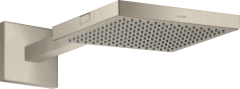 Верхний душ AXOR ShowerSolutions 240/240 1jet, с держателем, шлифованный никель арт. 10925820