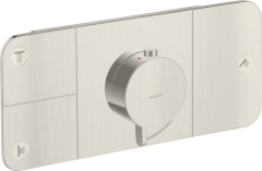 Термостат для 3 потребителей, Axor One, скрытого монтажа, сталь арт. 45713800