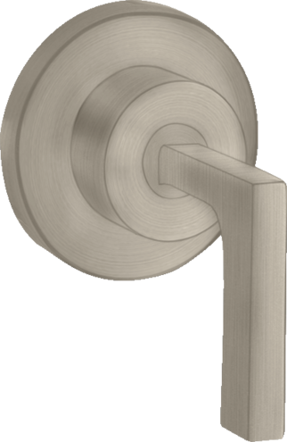 Купить купить запорный вентиль axor citterio с рычаговой рукояткой, матовый никель арт. 39960820