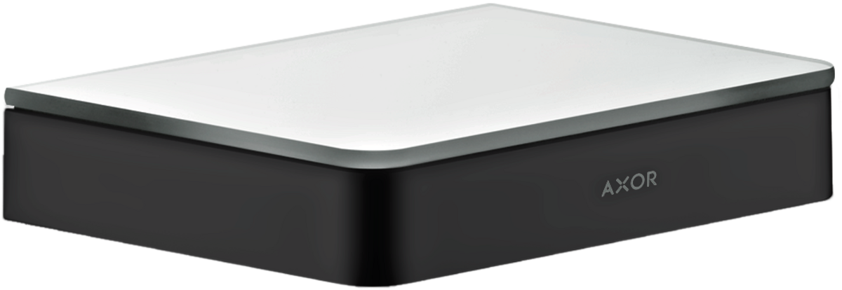 Купить купить полочка axor universal softsquare 150 мм, матовый черный арт. 42840670
