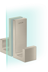 Ручка двери душа AXOR Universal Rectangular, матовый никель арт. 42639820