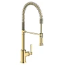 Купить купить смеситель для кухни axor montreux 210, semi-pro, однорычажный, полированное золото арт. 16582990