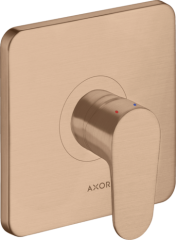 Смеситель для душа Axor Citterio M скрытого монтажа, шлифованное красное золото арт. 34625310