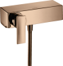 Купить купить смеситель для душа axor citterio внешнего монтажа с рычаговой рукояткой, полированное красное золото арт. 39600300