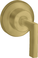 Запорный вентиль AXOR Citterio с рычаговой рукояткой, матовая латунь арт. 39960950