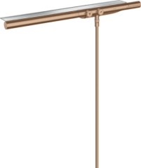 Термостат AXOR ShowerSolutions 800, комбинированного монтажа, шлифованное красное золото арт. 45440310