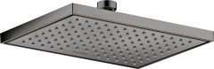 Верхний душ AXOR ShowerSolutions 245/185 1jet, полированный черный, хром арт. 35373330