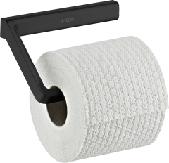 Держатель для туалетной бумаги AXOR Universal Softsquare без крышки, матовый черный арт. 42846670