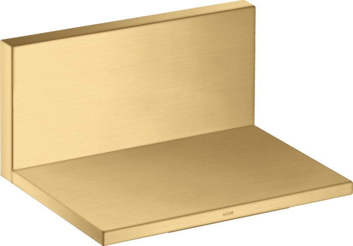 Купить купить излив с ливневым потоком axor showersolutions 240/120, скрытого монтажа g 3/4, шлифованное золото арт. 10942250