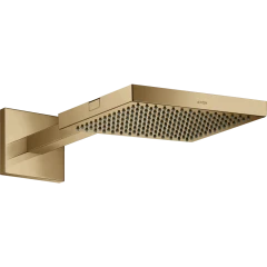 Верхний душ Axor ShowerCollection, скрытого монтажа, с держателем, 24x24 см, полированная бронза арт. 10925130