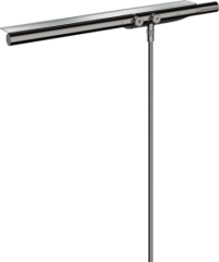 Термостат AXOR ShowerSolutions 800, комбинированного монтажа, полированный черный, хром арт. 45440330