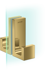 Ручка двери душа AXOR Universal Rectangular, полированное золото арт. 42639990