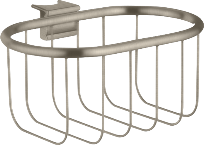 Купить купить угловая корзинка axor montreux 160/83, шлифованный никель арт. 42066820