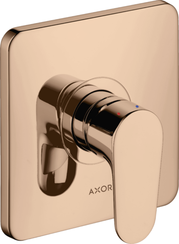 Купить купить смеситель для душа axor citterio m скрытого монтажа, полированное красное золото арт. 34625300