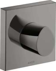 Запорный вентиль Axor Starck Organic, 120/120, скрытого монтажа, полированный черный, хром арт. 12771330