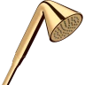 Купить купить ручной душ axor showers front, 85, 1 jet, полированная медь арт. 26025930