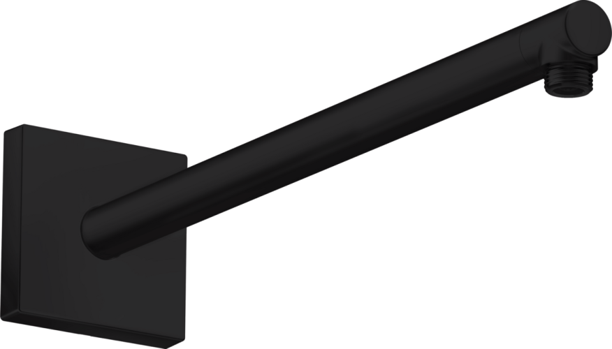 Купить купить держатель верхнего душа axor showersolutions, квадрат, 390 мм, матовый черный арт. 26436670