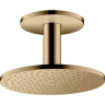Купить купить верхний душ axor showersolutions, с потолочным подсоединением, 250 мм, 1 jet, полированная бронза арт. 35286130
