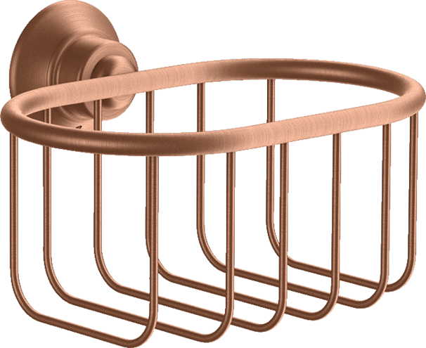 Купить купить угловая корзинка axor montreux 160/101 матовое красное золото арт. 42065310