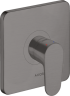 Купить купить смеситель для душа axor citterio m скрытого монтажа, шлифованный черный, хром арт. 34625340