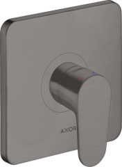 Смеситель для душа Axor Citterio M скрытого монтажа, шлифованный черный, хром арт. 34625340