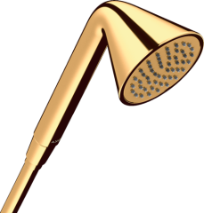 Ручной душ AXOR Showers/Front 85 1jet, полированное золото арт. 26025990