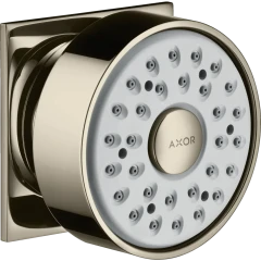 Боковая форсунка душа Axor, 1 jet, квадратная, полированный никель арт. 28469830