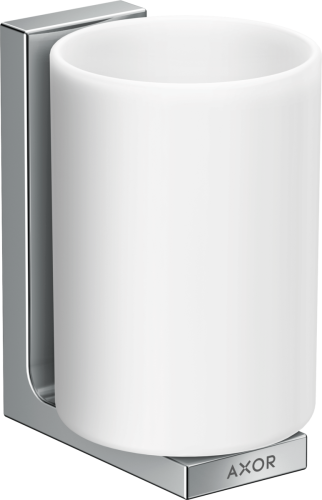 Купить купить стаканчик для зубных щеток axor universal rectangular настенный, хром арт. 42604000