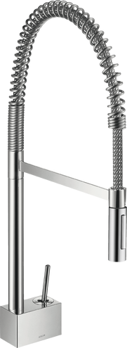 Купить купить смеситель для кухни axor starck 240 semi-pro, однорычажный, хром арт. 10820000