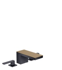 Смеситель для раковины AXOR MyEdition на 3 отверстия 70 со сливным клапаном Push-Open арт. 47050360