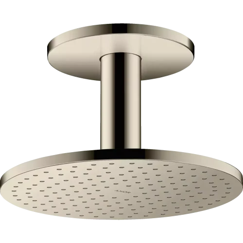 Купить купить верхний душ axor showersolutions, с потолочным подсоединением, 250 мм, 1 jet, полированный никель арт. 35286830