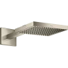 Купить купить верхний душ axor showercollection, скрытого монтажа, с держателем, 24x24 см, полированный никель арт. 10925830