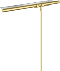 Термостат AXOR ShowerSolutions 800, комбинированного монтажа, шлифованная латунь арт. 45440950