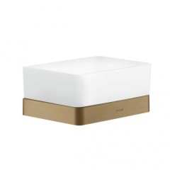 Полочка AXOR Universal Softsquare 150/70 для душа, матовая бронза арт. 42802140